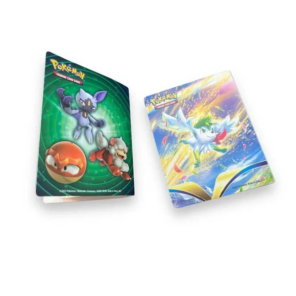 Lot of 4 Pokémon TCG Origin Forme Dialga & Palkia Card Mini Binder Portfolio - Picture 5 of 6